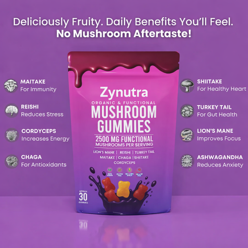 Zynutra Mushroom Gummies